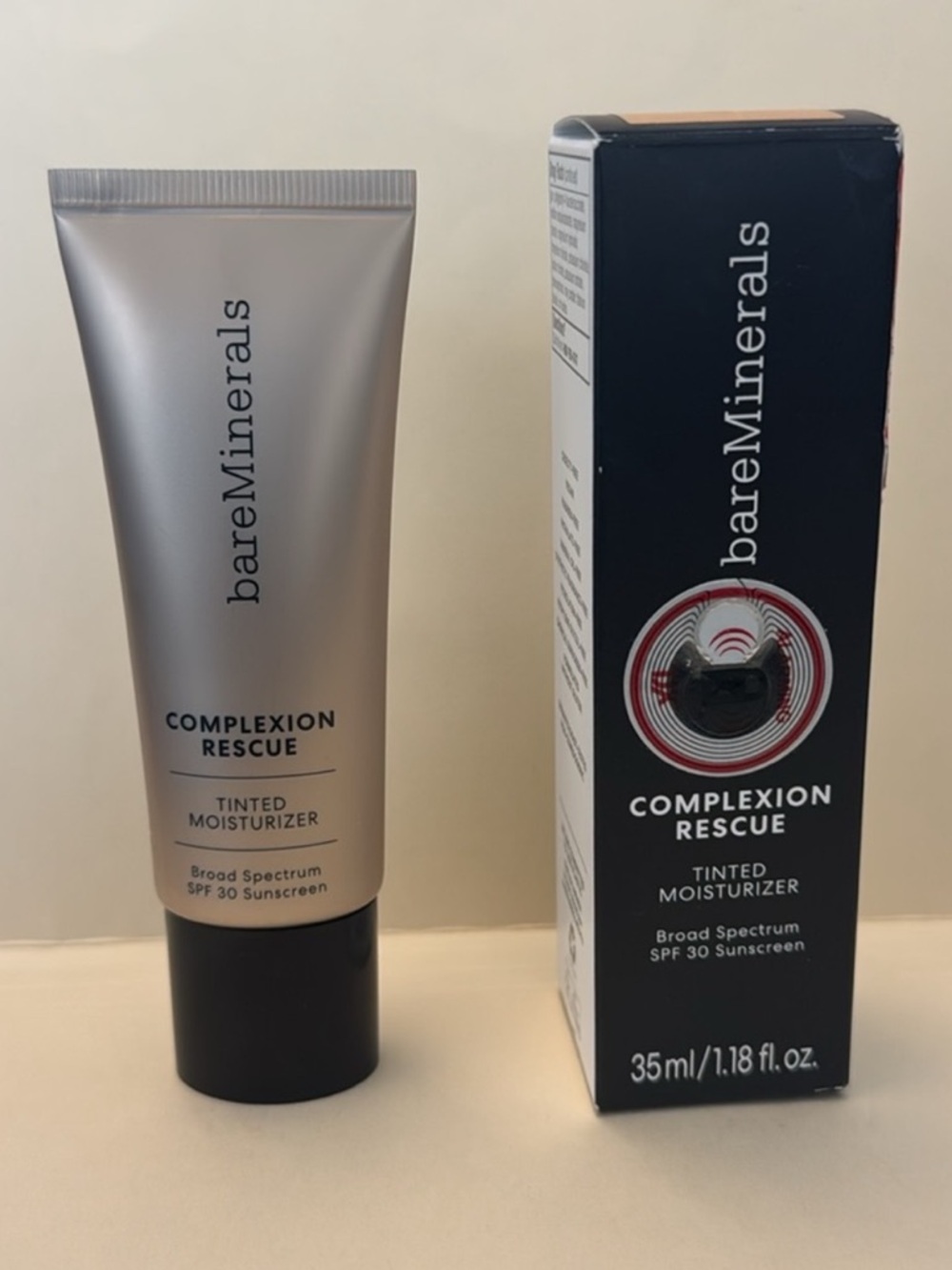 bareMinerals COMPLEXION RESCUE Tinted Moisturizer Mineral SPF30 1.18oz $39 NIB